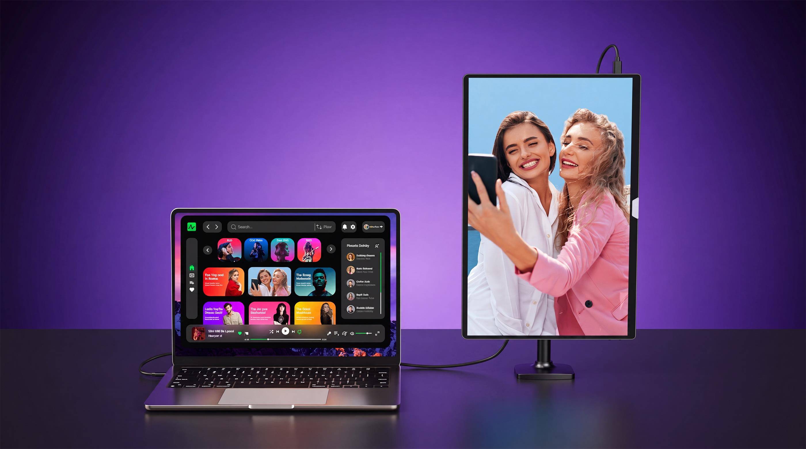 OLED Portable Monitor Gaming 4K Computer Display – UPERFECT